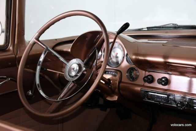 1956 White Ford Fairlane Sedan