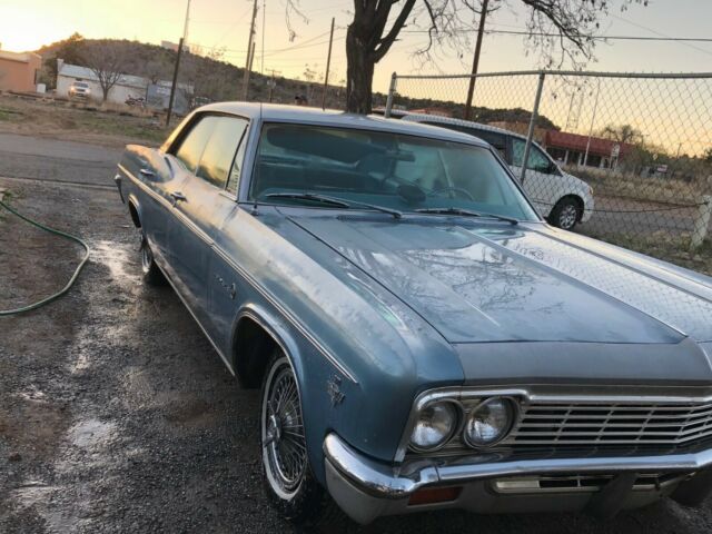 1966 Baby Blue Chevrolet Impala