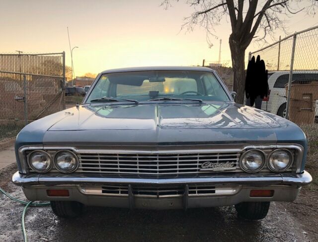 1966 Baby Blue Chevrolet Impala