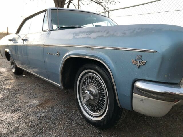 1966 Baby Blue Chevrolet Impala