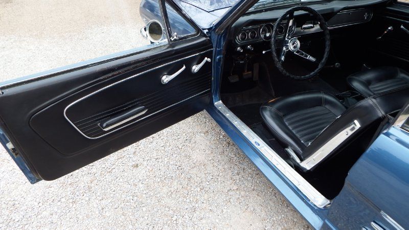 1966 Blue Ford Mustang Coupe