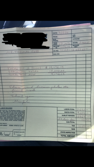 1967 Black Mercedes-Benz 200-Series Coupe