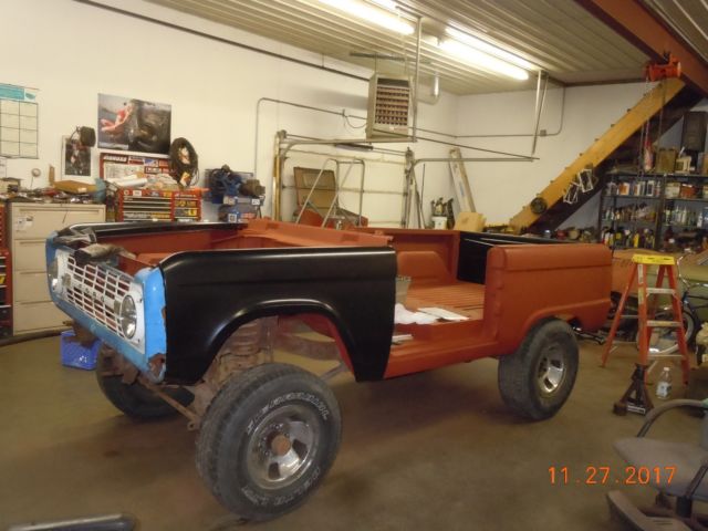 1967 Blue Ford Bronco