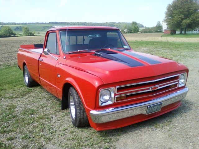 1967 Red/orange Chevrolet Other Pickups Standard Cab Pickup