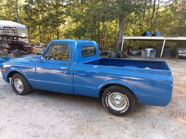 1967 Blue Chevrolet C-10 Standard Cab Pickup
