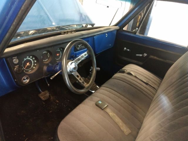 1967 Blue Chevrolet C-10 Standard Cab Pickup