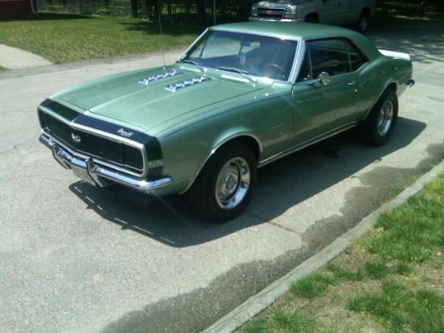 1967 mountain green Chevrolet Camaro Coupe
