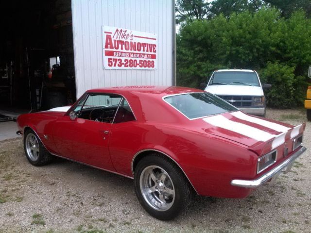 1967 Red Chevrolet Camaro Coupe