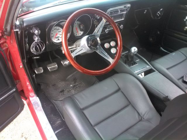 1967 Red Chevrolet Camaro Coupe