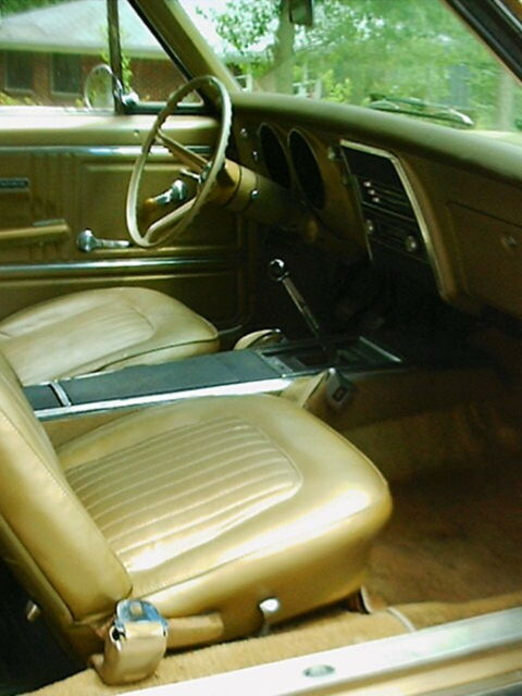 1967 Gold Chevrolet Camaro Coupe