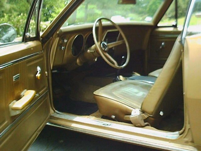 1967 Gold Chevrolet Camaro Coupe