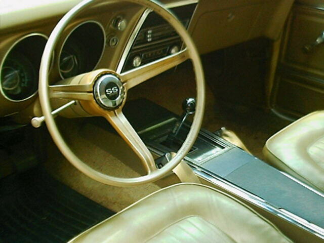 1967 Gold Chevrolet Camaro Coupe