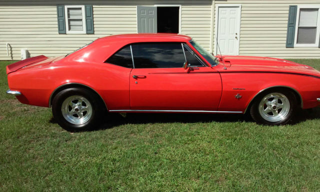 1967 Orange Chevrolet Camaro Coupe