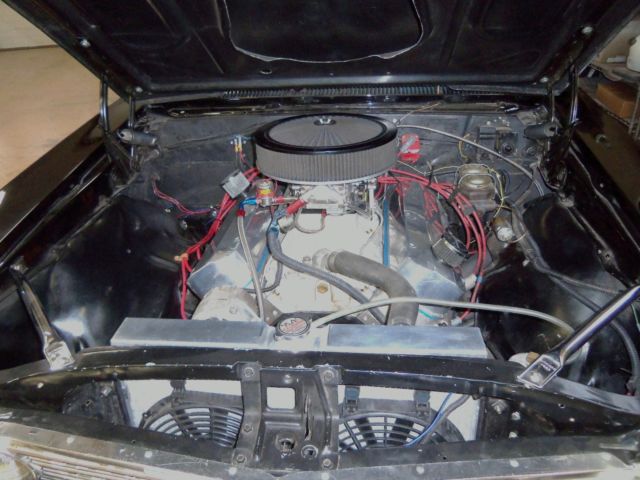 1967 Black Chevrolet Chevelle 2 door post