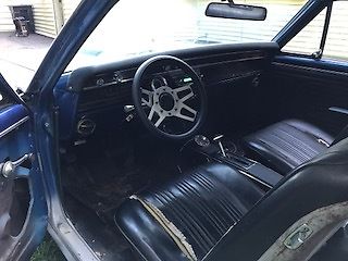 1967 Blue Chevrolet Chevelle Coupe