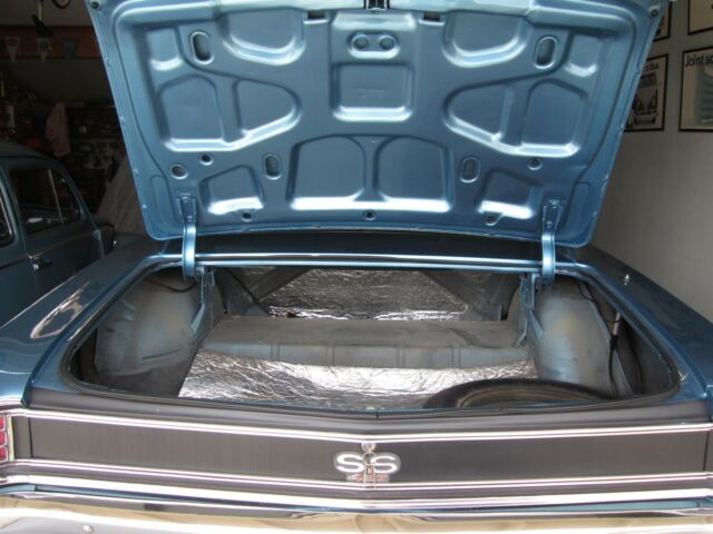 1967 marina blue Chevrolet Chevelle hard top