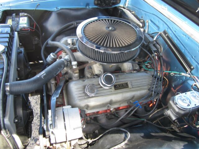 1967 marina blue Chevrolet Chevelle hard top