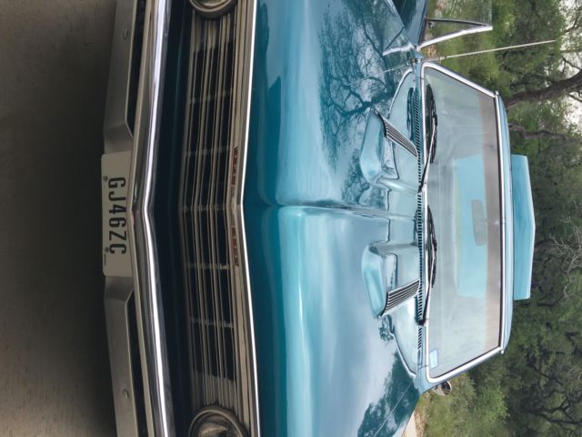 1967 Turquoise Chevrolet Chevelle 2 Dr Sedan
