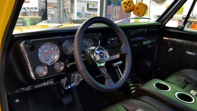 1967 Yellow Chevrolet C-10 Standard Cab Pickup