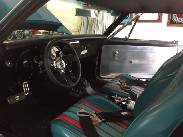 1967 Turquoise Chevrolet Camaro Coupe