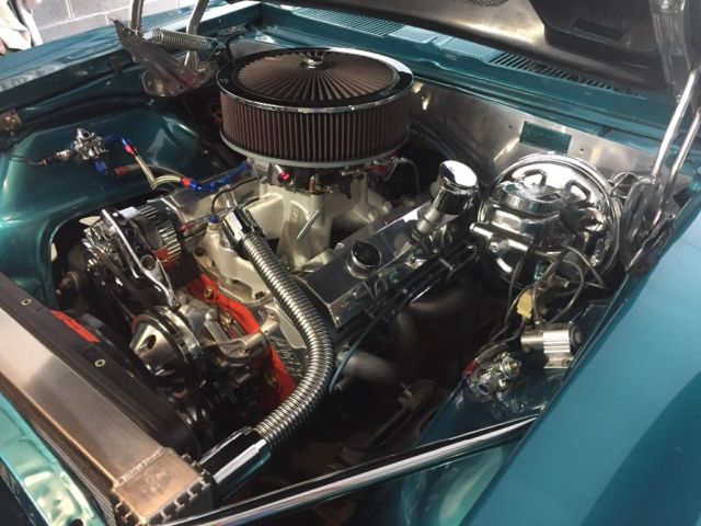 1967 Turquoise Chevrolet Camaro Coupe