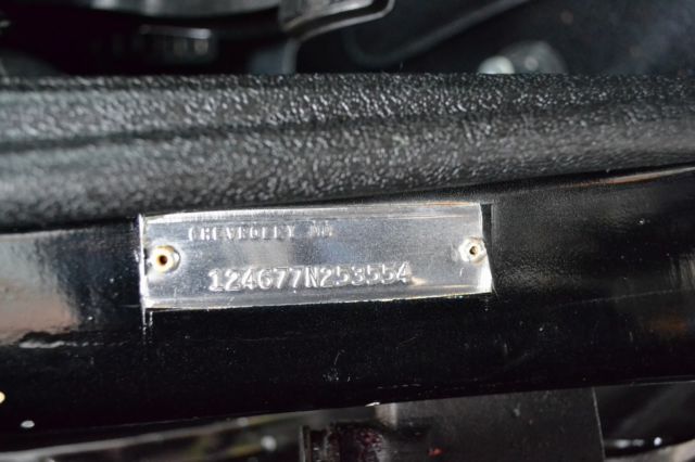 1967 Black Chevrolet Camaro Convertible