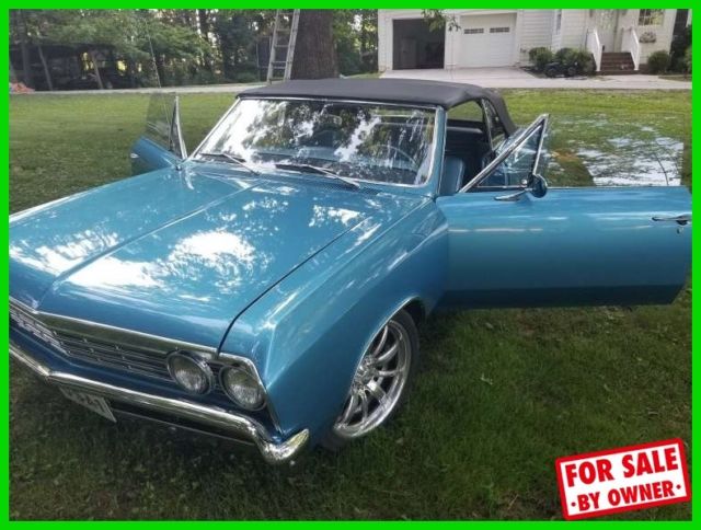 1967 Blue Chevrolet Chevelle