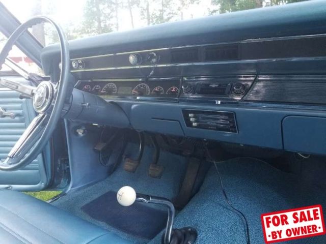 1967 Blue Chevrolet Chevelle