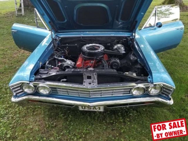 1967 Blue Chevrolet Chevelle