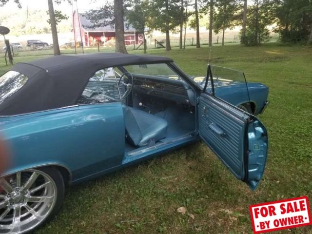 1967 Blue Chevrolet Chevelle