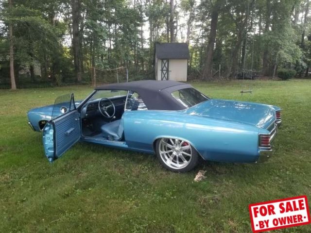1967 Blue Chevrolet Chevelle