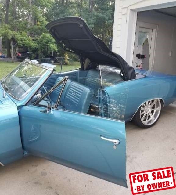 1967 Blue Chevrolet Chevelle