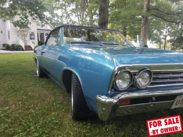 1967 Blue Chevrolet Chevelle