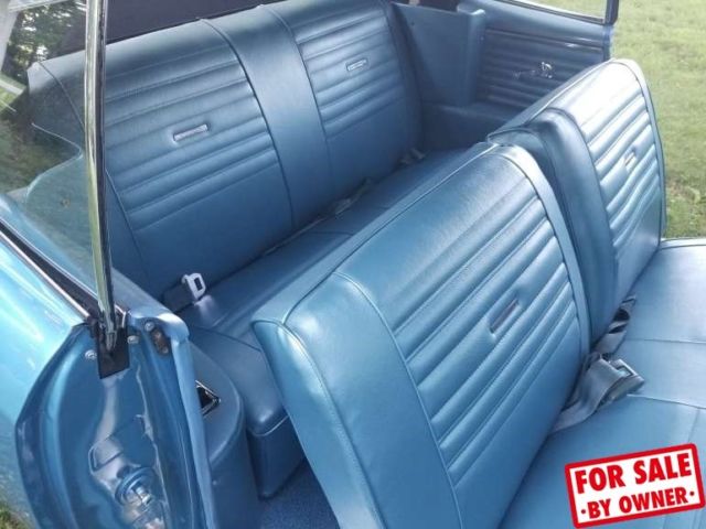 1967 Blue Chevrolet Chevelle
