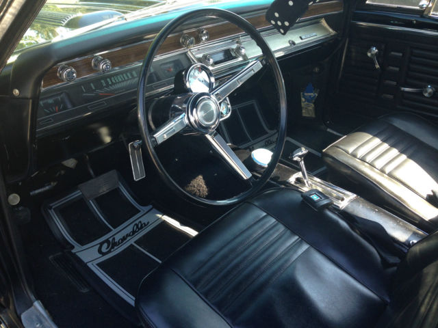 1967 Black Chevrolet Chevelle Convertible