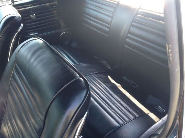 1967 Black Chevrolet Chevelle Convertible