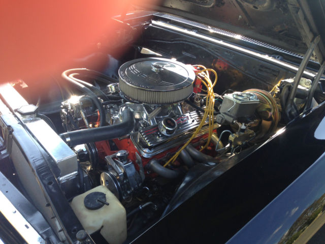 1967 Black Chevrolet Chevelle Convertible