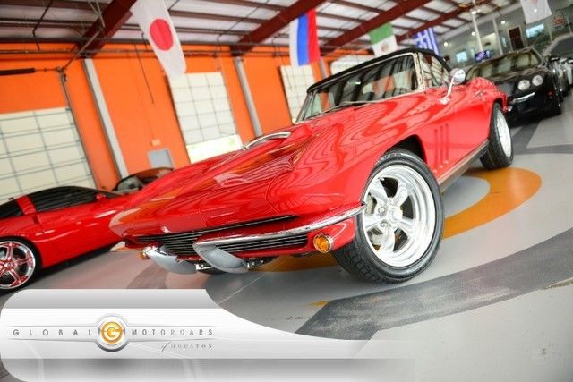 1966 Red Chevrolet Corvette Convertible