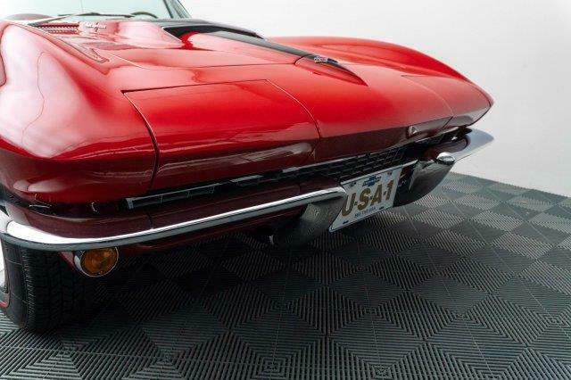 1967 Red Chevrolet Corvette Convertible