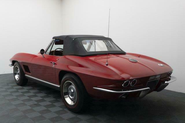 1967 Red Chevrolet Corvette Convertible