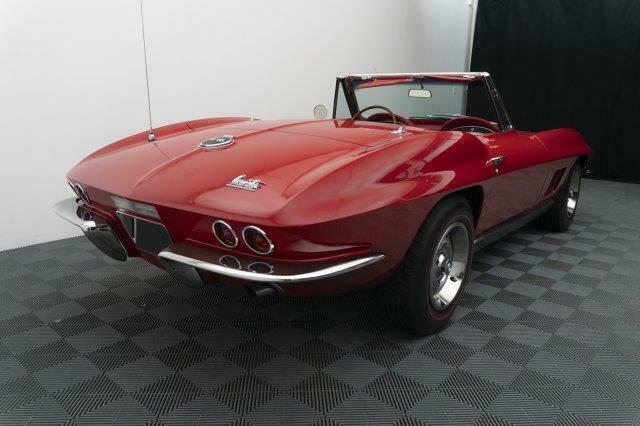 1967 Red Chevrolet Corvette Convertible