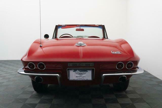 1967 Red Chevrolet Corvette Convertible