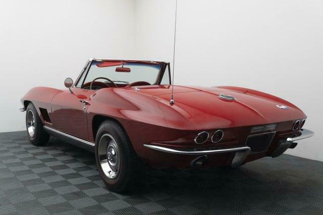 1967 Red Chevrolet Corvette Convertible