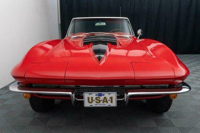 1967 Red Chevrolet Corvette Convertible