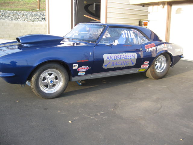 1967 Blue Chevrolet Camaro Coupe