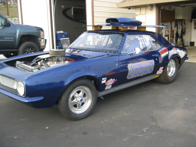 1967 Blue Chevrolet Camaro Coupe