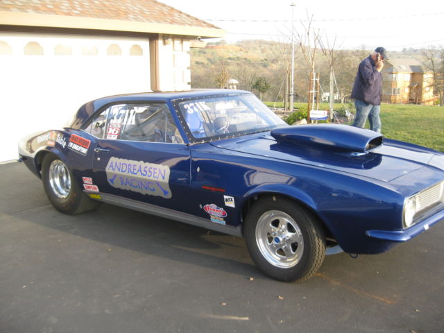 1967 Blue Chevrolet Camaro Coupe