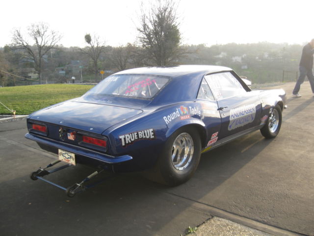 1967 Blue Chevrolet Camaro Coupe