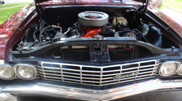 1967 Burgundy Chevrolet Capriceold Coupe