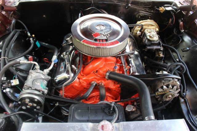 1967 Burgundy Chevrolet Capriceold Coupe